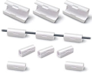 Cable Holder Self-Adhesive 40 Pieces - Max. diametro cavo 9 mm