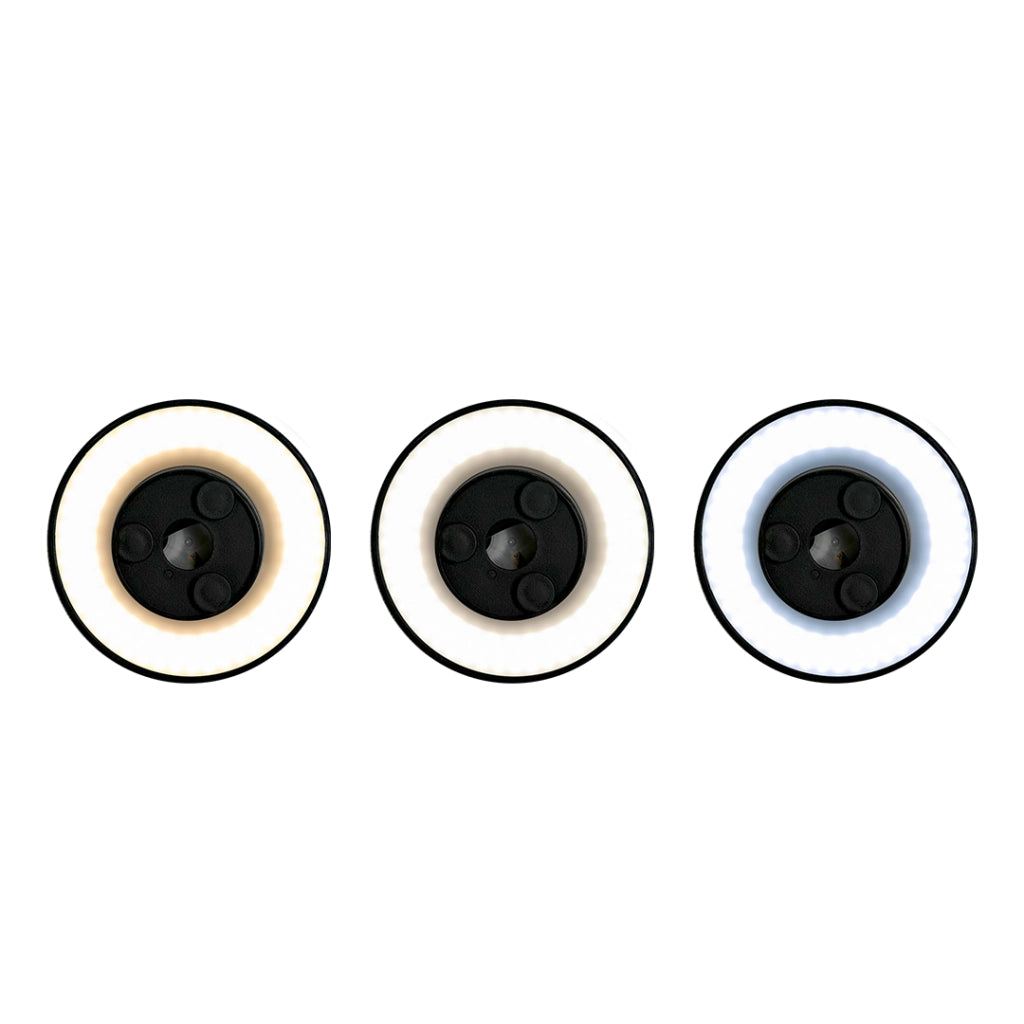 Applique esterna nera Disk Ø12 LED 9W CCT IP65