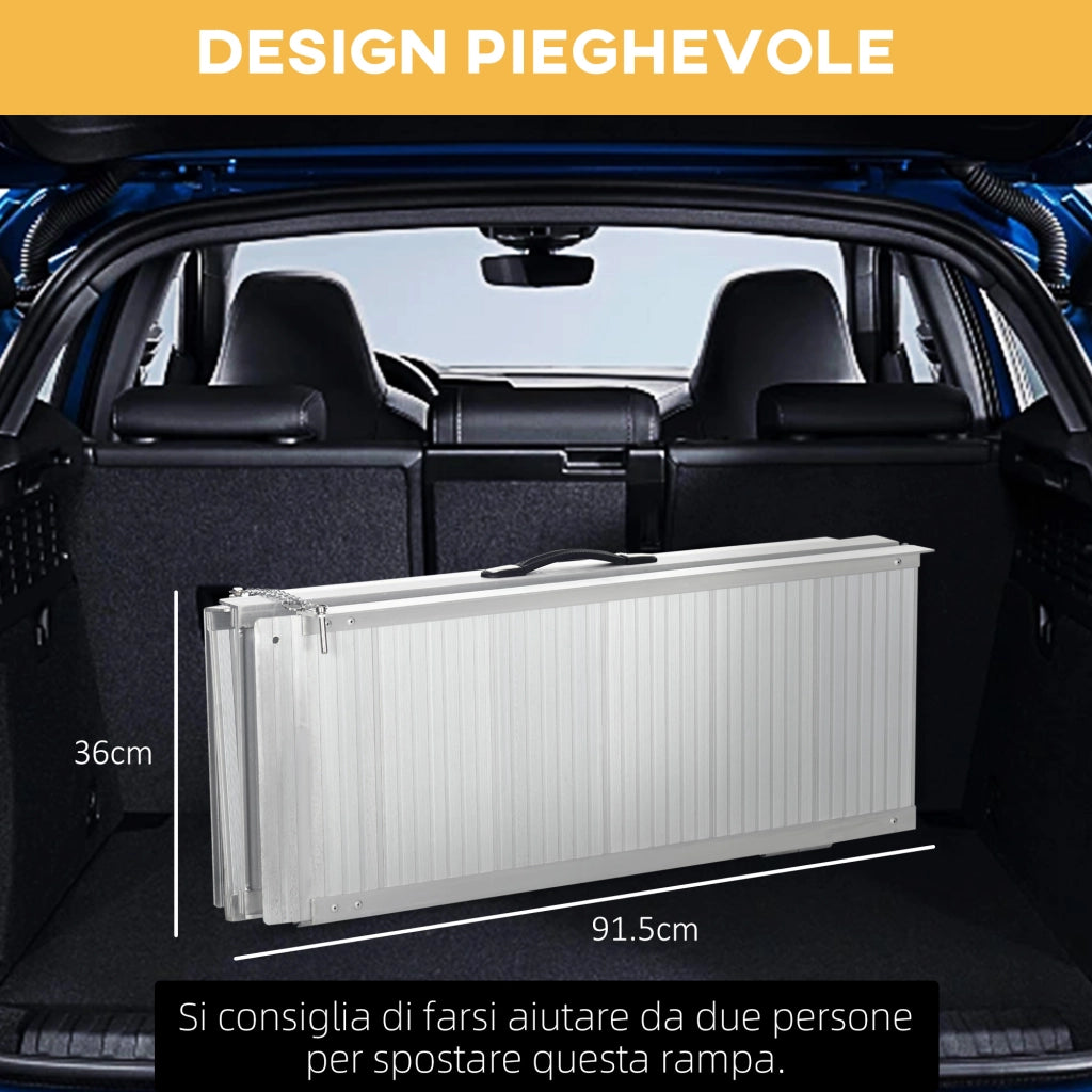 Rampa per Sedia a Rotelle ¨C Minimal ¨C Antiscivolo 183x72x5cm