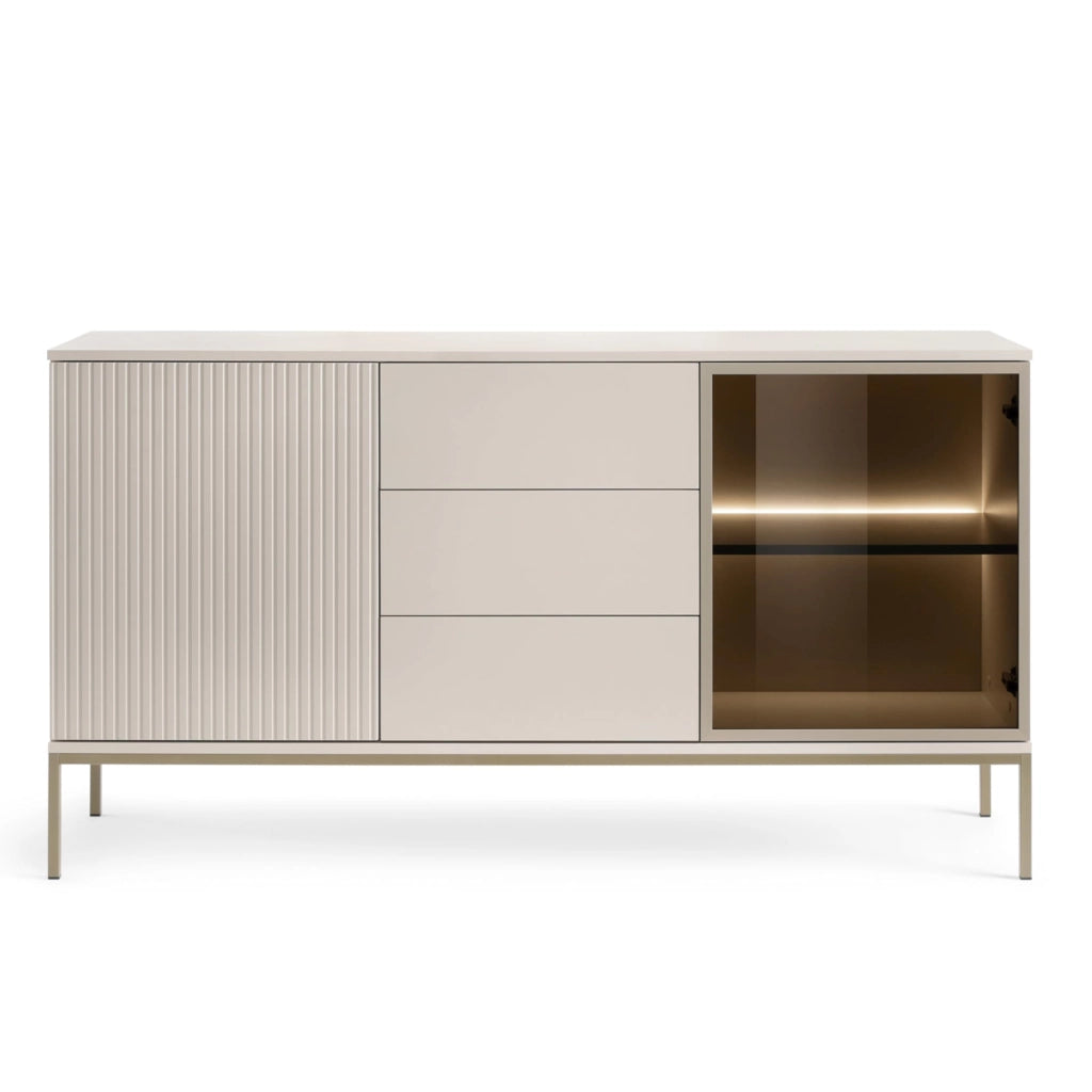 Komodee Cassettiera Laval KSZ154 Cashmere 154x83x39 cm