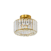 Plafoniera Galactico oro cristallo 24,5cm E27 Prestige