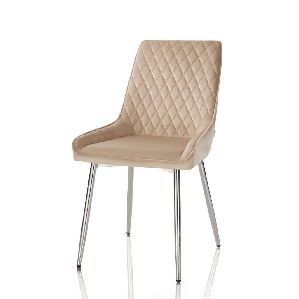 Set 2 Sedie JODIE beige
