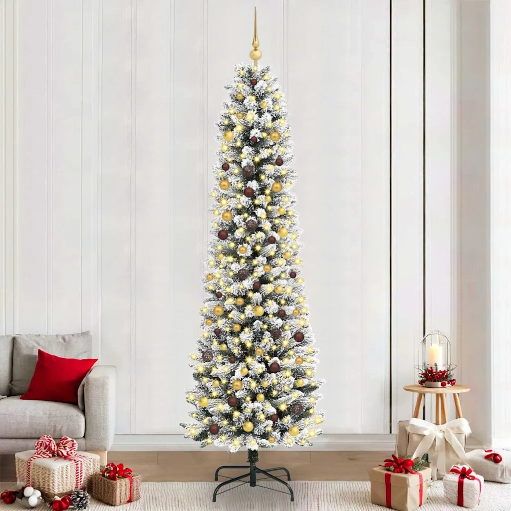 Albero di Natale artificiale Bianco 240 cm 3396126