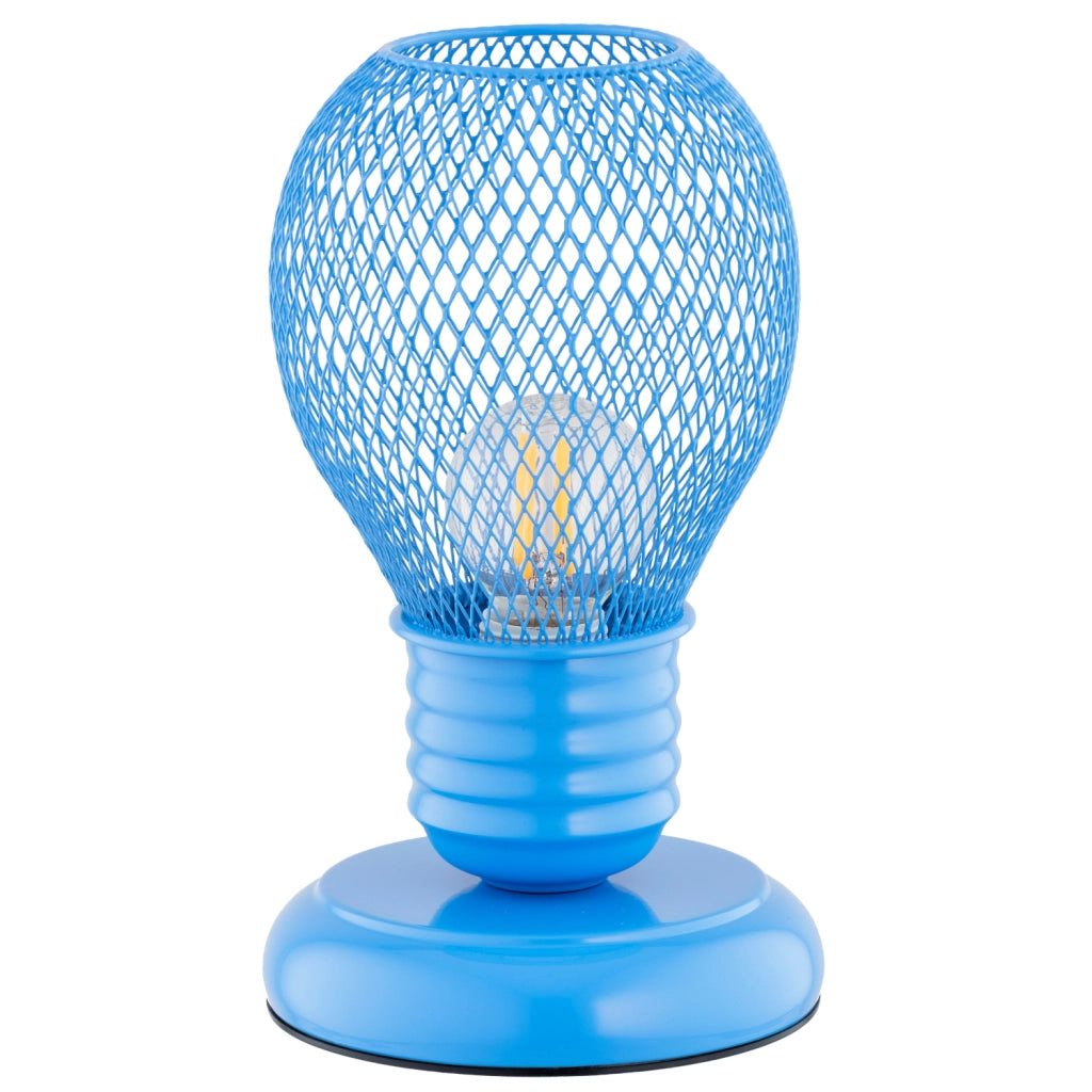 Lampada notte bimbi a bulbo blu E14 10W PIKOLO Alfa