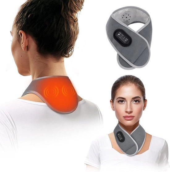 Cuscino di riscaldamento wireless per spalla e collo – Ricaricabile, portatile e riscaldamento rapido