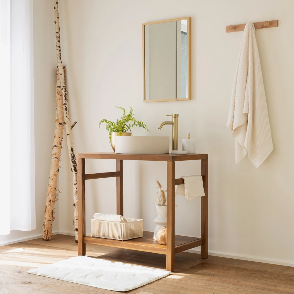 Mobiletto in teak 80cm DEWI