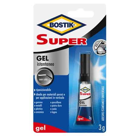 COLLA 'SUPER GEL INSTANTANEO' BOSTIK 3 gr - BOSTIK