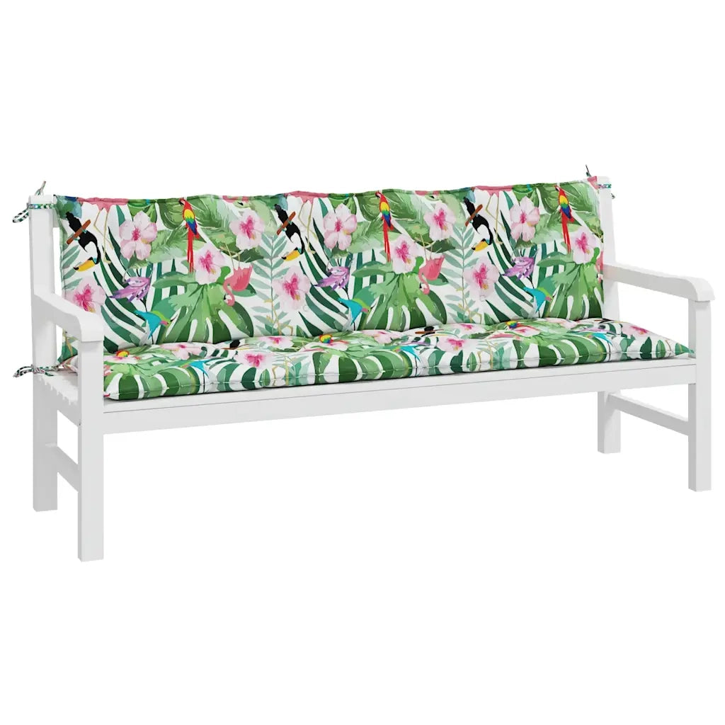 Cuscini per Panca 2 pz Multicolore in Tessuto Oxford 361730