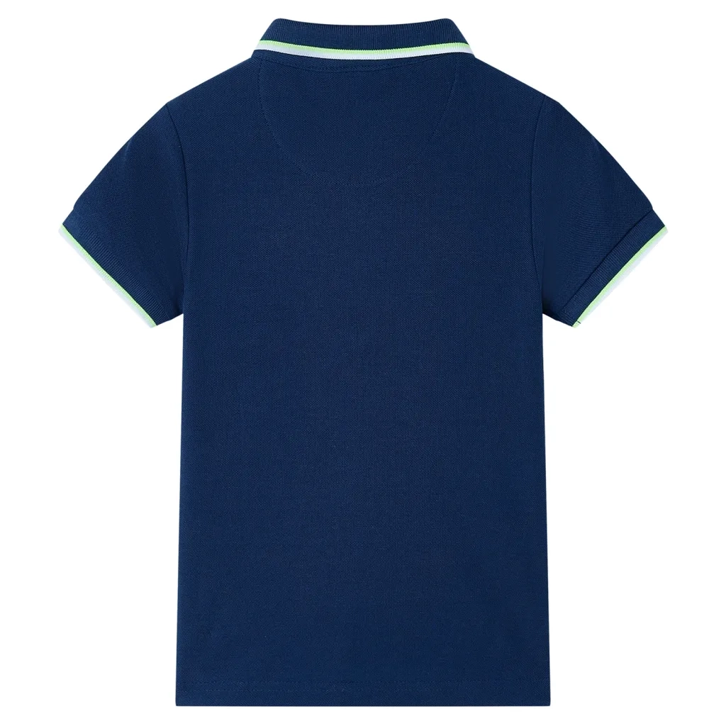 Polo da Bambino Blu Marino 116 12441