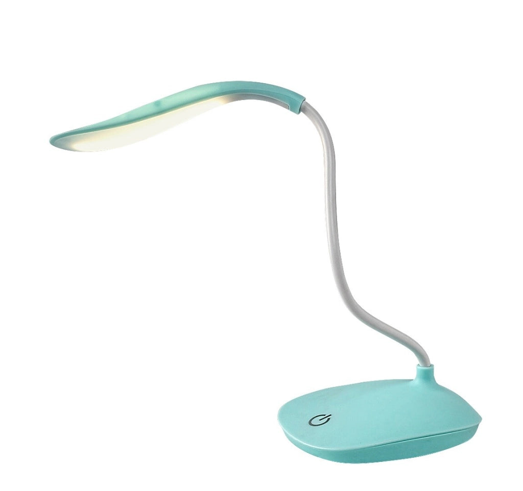 Lampada da scrivania blu dimmerabile USB LED 2W Bedi Rabalux