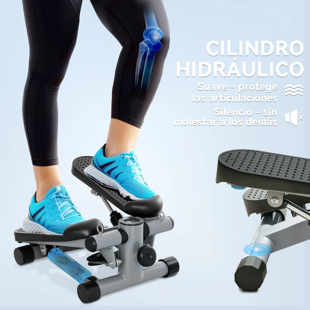 Stepper Mini Compatto per Allenamento Casa ¨C Minimal ¨C Grigio