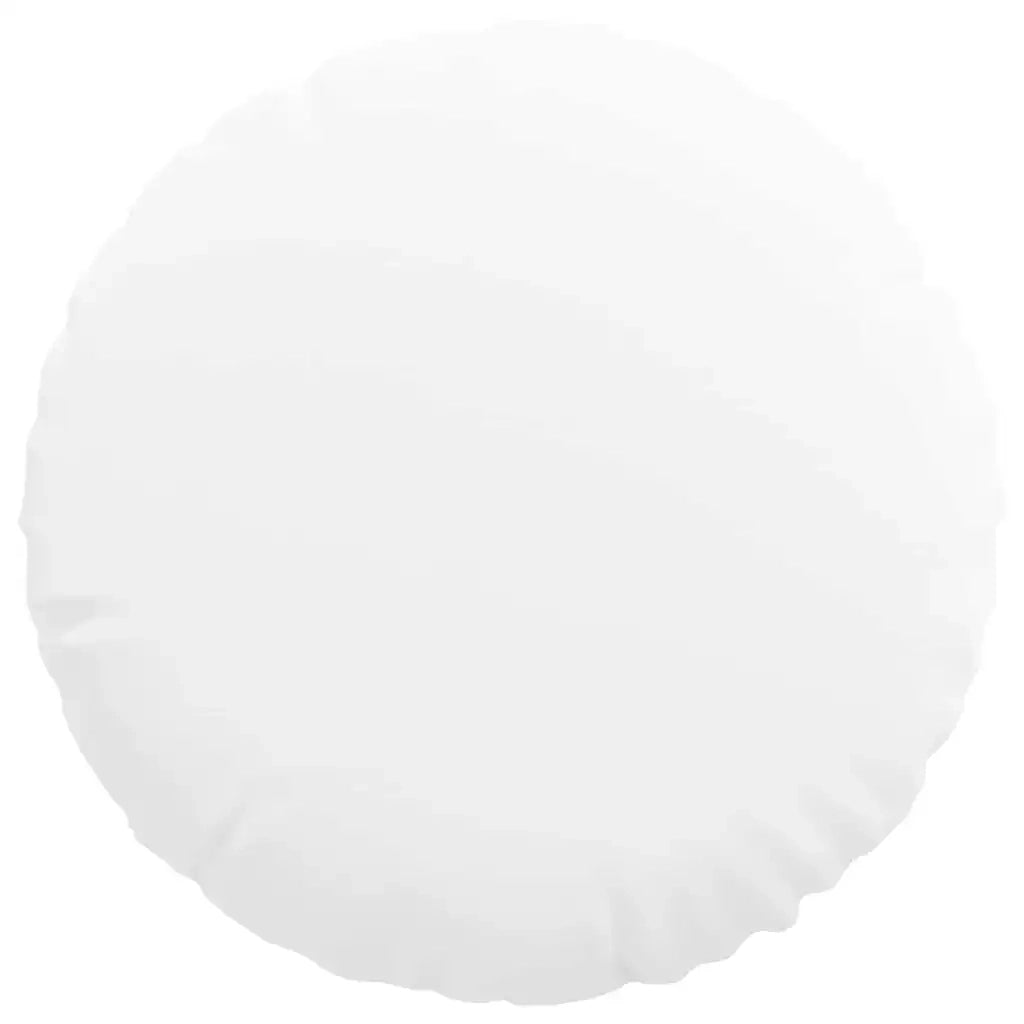 Cuscini per Seduta 2 pcs Bianco Ø60 x 21 cm Tessuto 42014205