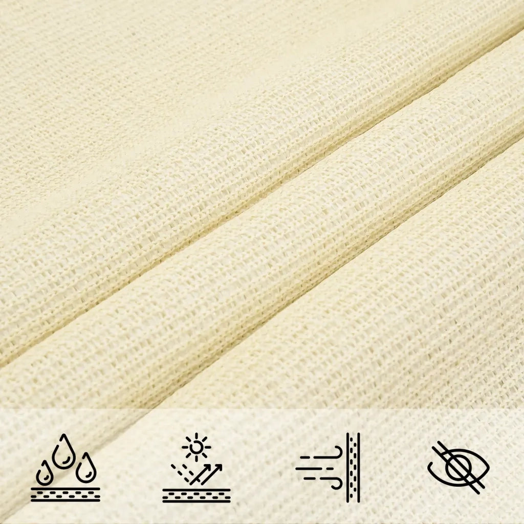 Vela Parasole 160 g/m² Crema 3/4x2 m in HDPE 311213