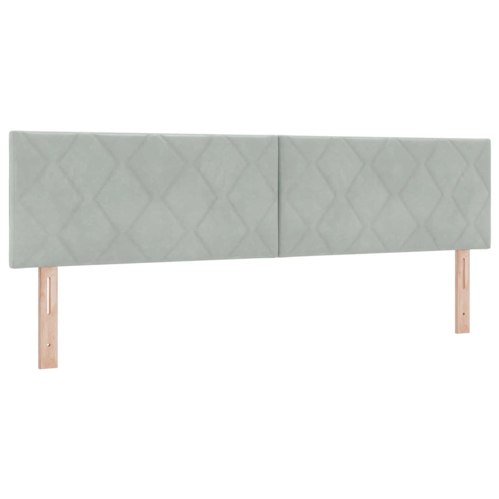 Letto con contenitore LED e materasso Grigio Chiaro 3459396