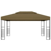 Gazebo 3x4 m Grigio Talpa 180 g/m² 312229
