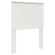 Testiera | Testata con Testiera | Testata Bianco 75 cm Legno multistrato