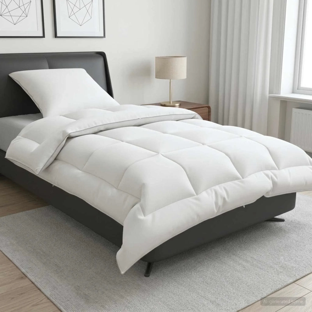 Set di piumone e cuscini 2 pcs 152x203 cm 4 stagioni 300 GSM 3441074