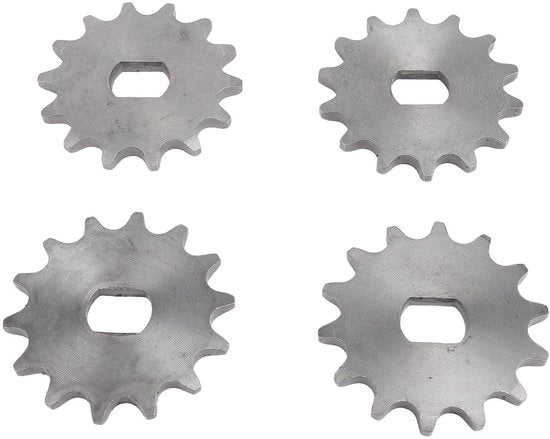 Motor Tandem 14 Dentature - Alta Resistenza Tandem in Acciaio - Compatibile con 420 Catena - Costruzione Premium - Prestazioni Stabili - Progettazione Robusta