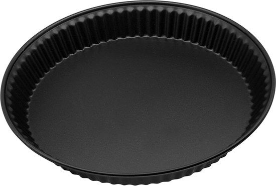 Quiche Rond con Rand Ø28 cm - Antiaderente per Torta e Dolce