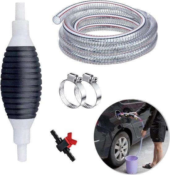 Sifon manuale multifunzionale - bolle d'aria elevate - 1 pezzo