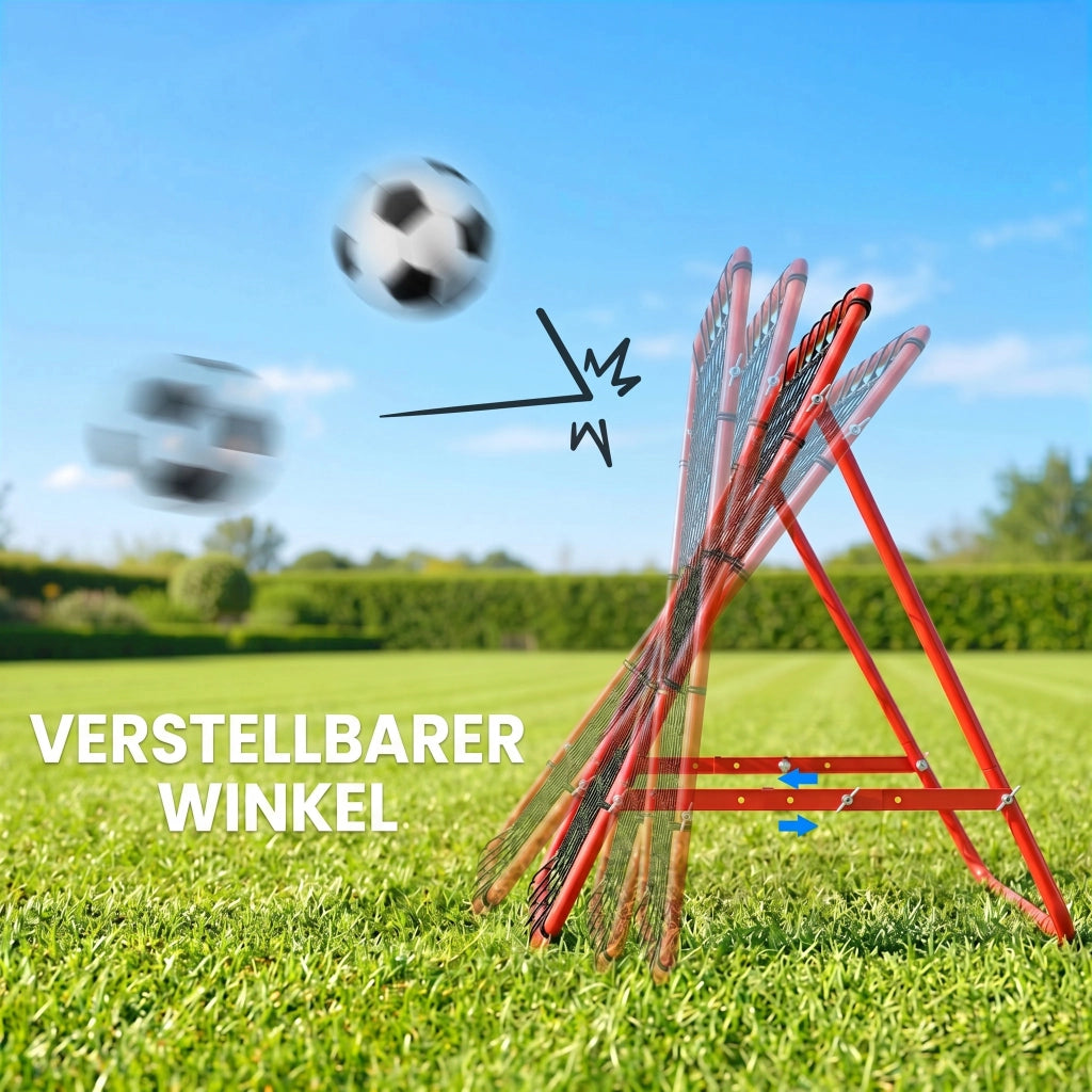 Rebounder per Calcio 84x84 cm ¨C Minimal ¨C Rosso