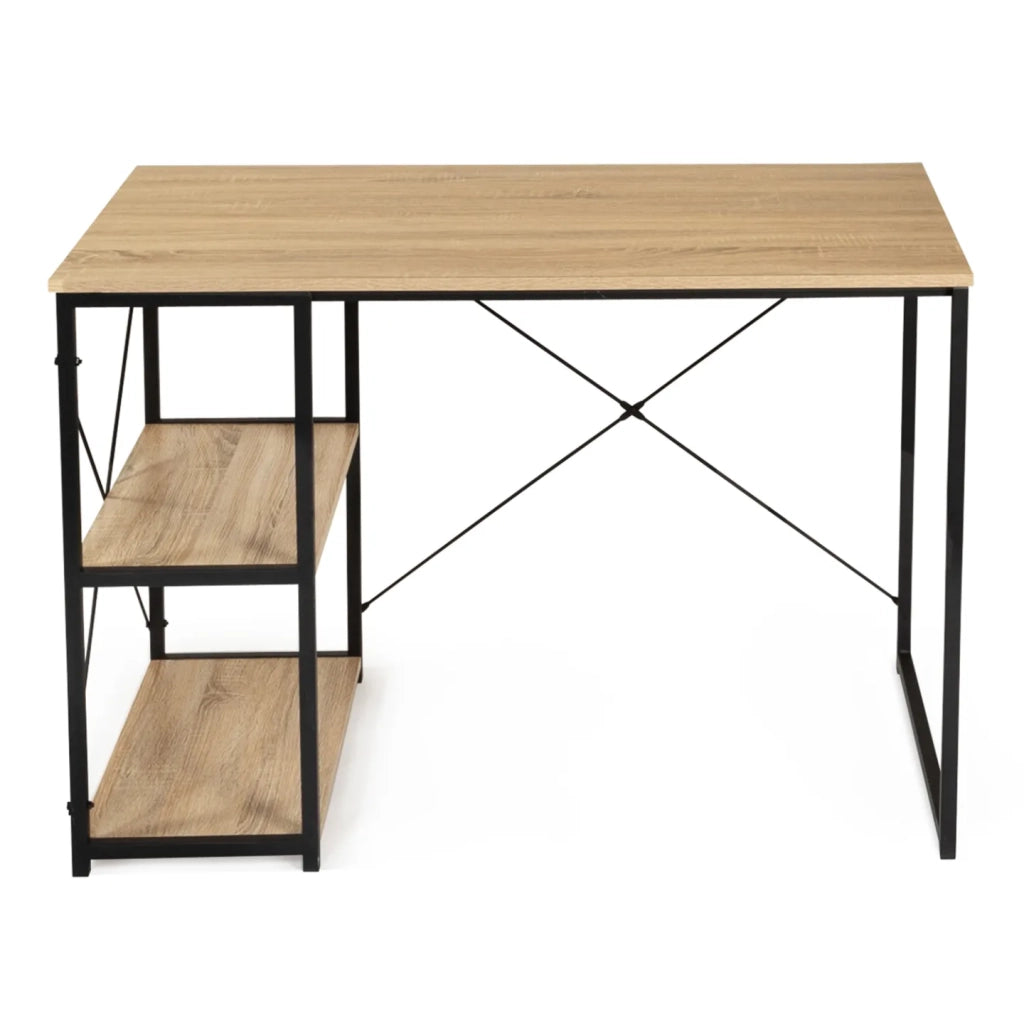 IDMarket - Scrivania dritta DETROIT di design industriale