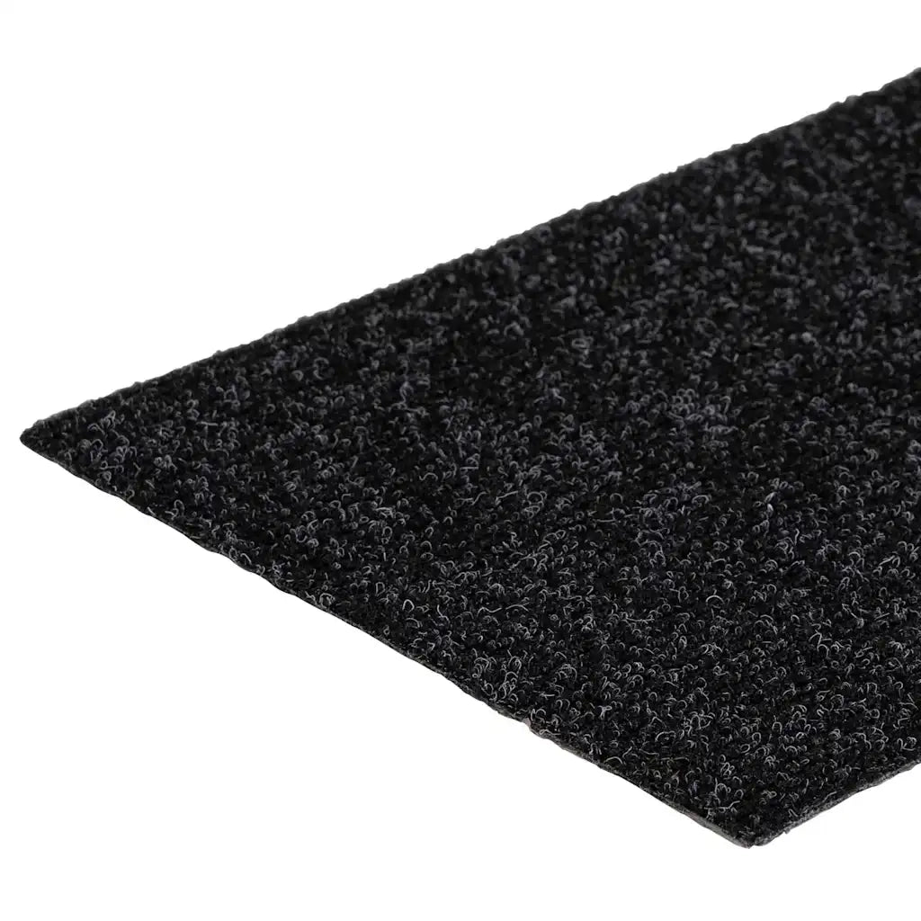 Tappetini per scale autoadesivi 30 pz | Gradini per Scale 76x20 cm neri rettangolari