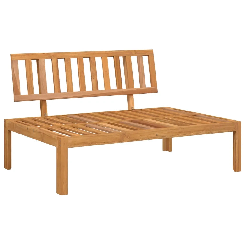 Set Divano Pallet da Giardino 6 pz con Cuscini Massello Acacia