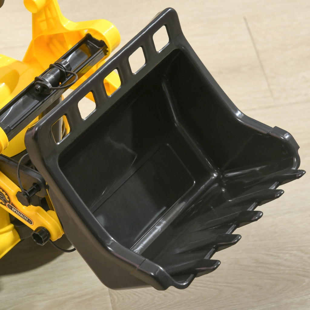 Escavatore Giocattolo per Bambini ¨C Xylo ¨C Giallo e Nero con Contenitore 80x26.5x39cm