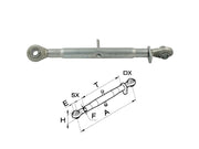 Braccio terzo punto meccanico C2 e C3 filetto M40x3 completo - 50822