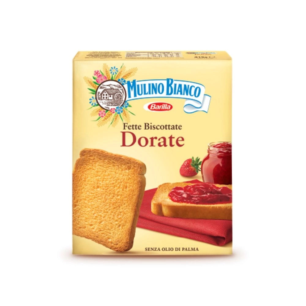 Mulino bianco fette biscottate dorate confezione 630 grammi