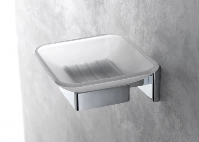 Porta Sapone Nook Singolo Cromo - Capannoli