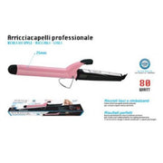 Trade Shop - Arricciacapelli Professionale Piastra Ferro Per Capelli Riccioli 80watt Pi-ca018 -