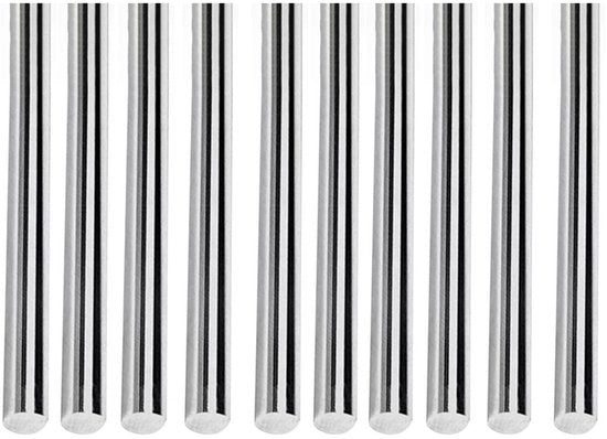Tubolare in acciaio inossidabile 304, stantuffo rotondo 1,5mmx300mm, scheggia - duraturo - ideale per il fai da te - durevole e resistente all'usura - barra in acciaio inossidabile