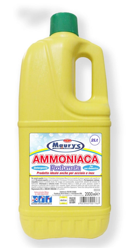 MAURY'S SET 3 CONFEZIONI DI AMMONIACA PROFUMATA 2 LT