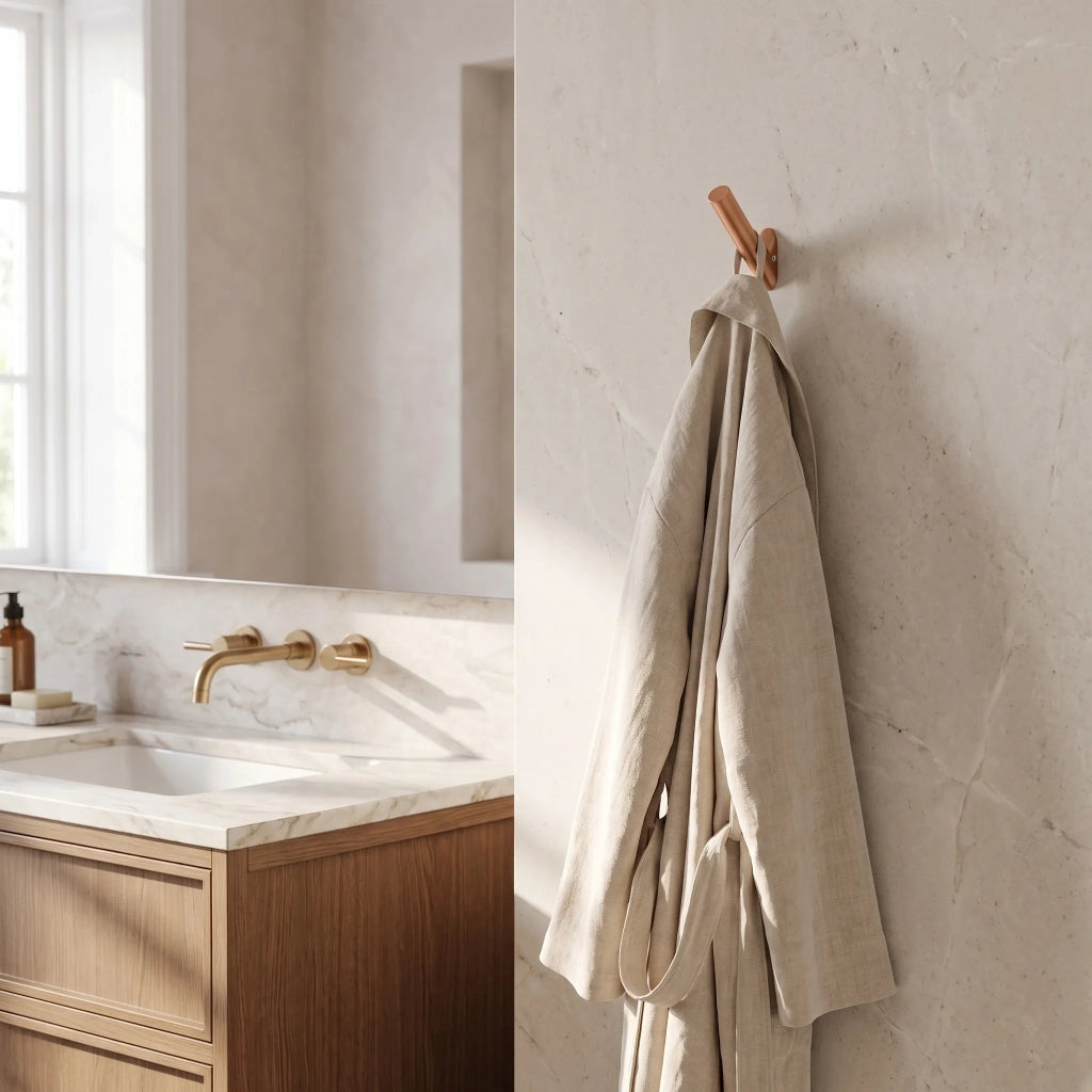 Appendino Da Bagno Will Brush Copper