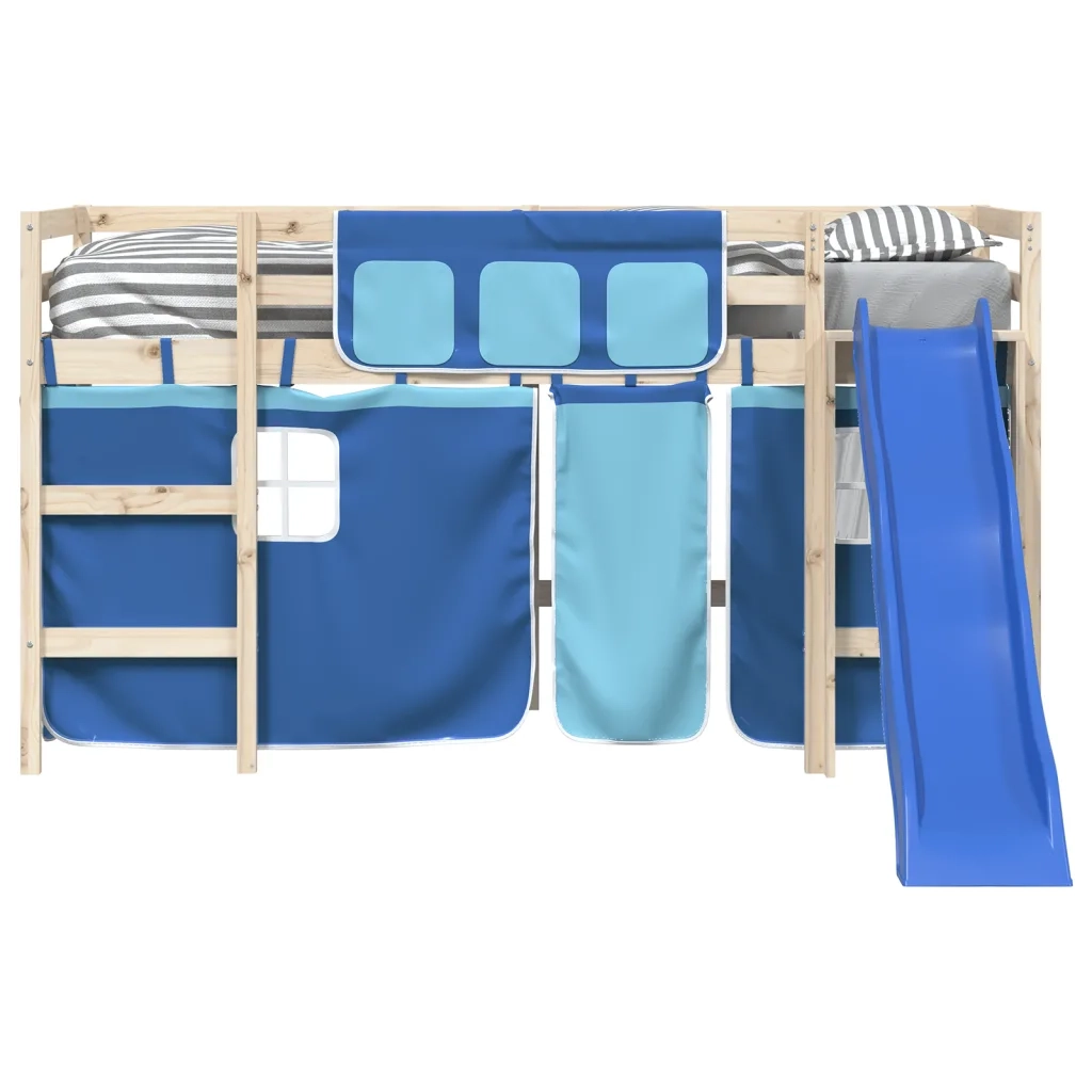 Tende per Letto a Soppalco Blu in Poliestere CFW3074697