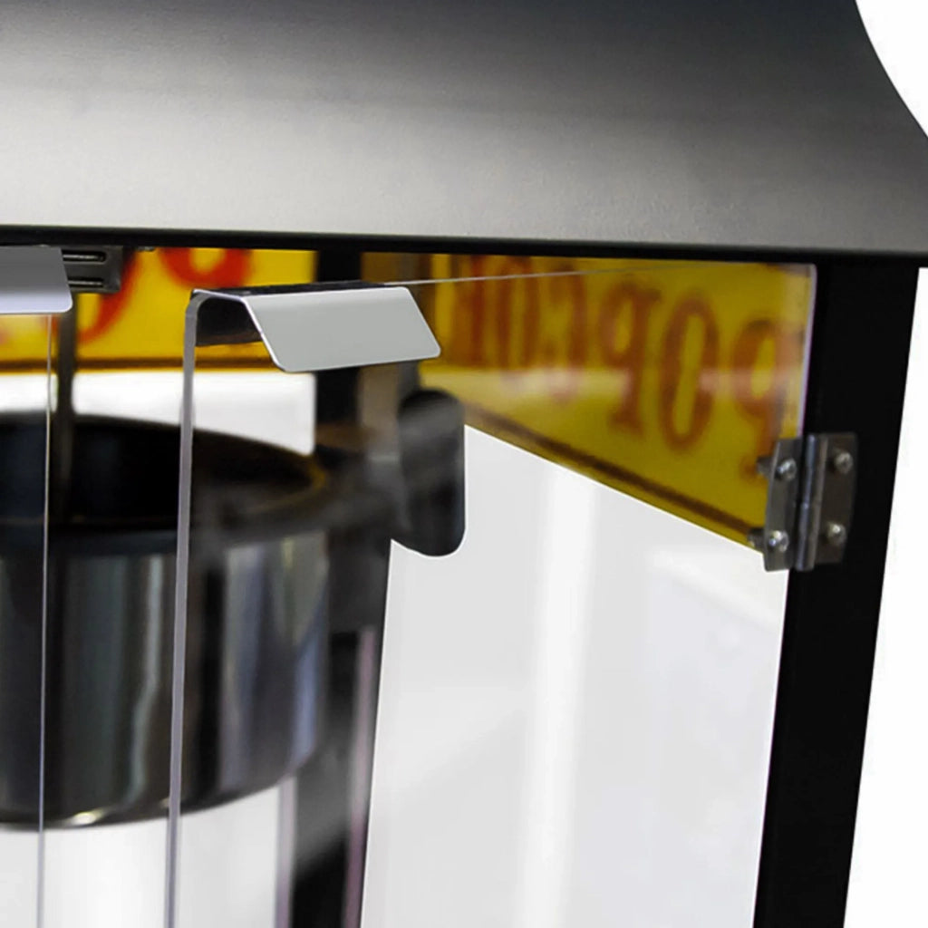 Macchina popcorn per eventi con ripiani riscaldati