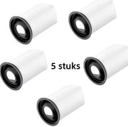 5 x Pannelli di filtrazione - Materiale di filtrazione - Tessuto di cotone, adatto per Quick 915145 NQ100 HET100 - Fresco e pulito