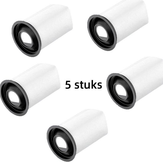5 x Pannelli di filtrazione - Materiale di filtrazione - Tessuto di cotone, adatto per Quick 915145 NQ100 HET100 - Fresco e pulito