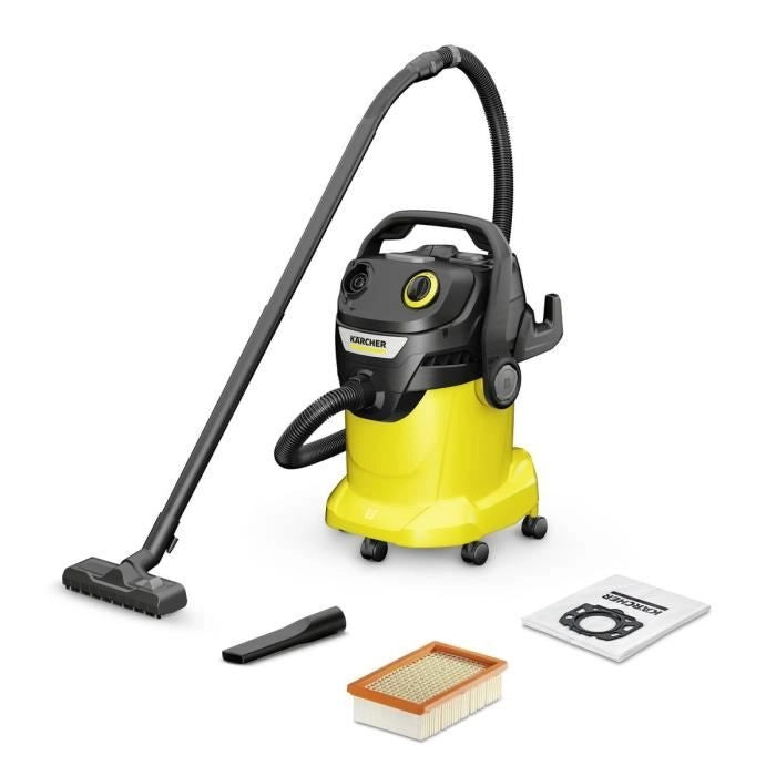 Aspiraliquidi e secchi KARCHER WD 5 S V-30/5/22 - Serbatoio in acciaio inox da 30 L - 1100W (Funzione soffiante)
