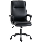 Poltrona da ufficio ergonomica ¨C Xylo ¨C Pelle scamosciata, nera, regolabile