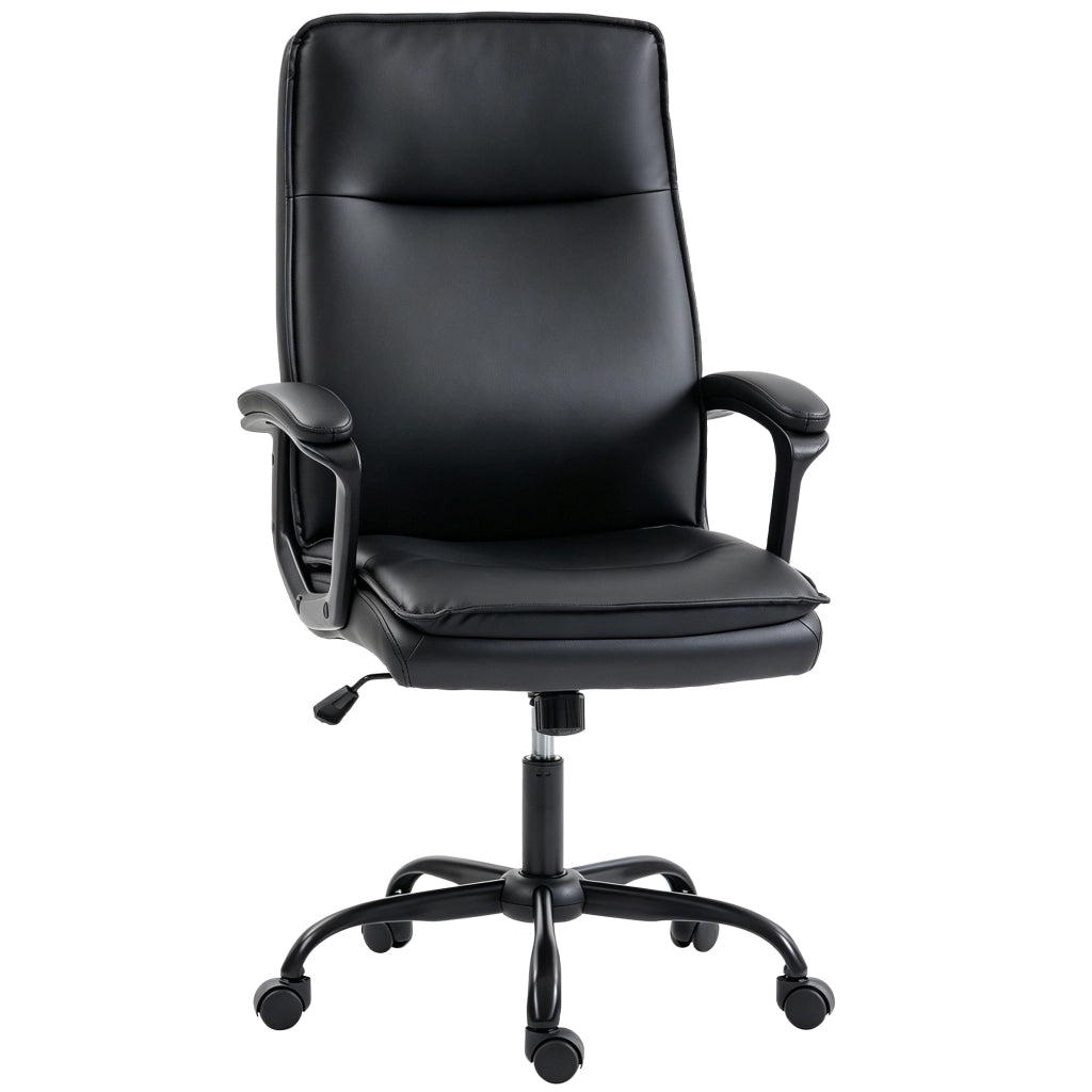 Poltrona da ufficio ergonomica ¨C Xylo ¨C Pelle scamosciata, nera, regolabile