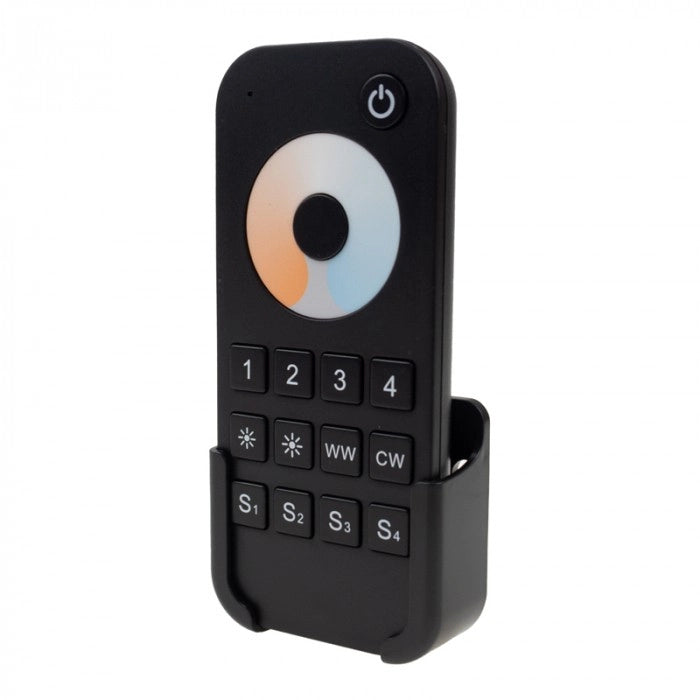 Telecomando RF RT7 CCT LED 4 zone touch nero Ecolight