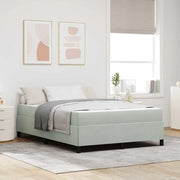 Struttura del letto Grigio chiaro 160 x 200 cm Tessuto 3399072