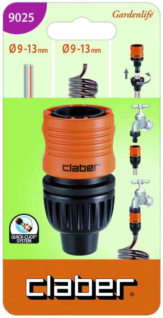 Claber RACCORDO PER TUBI mm 9-13   Art. 9025