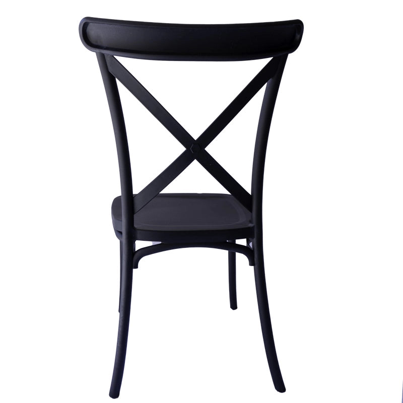 Sedia Cross Nera  - La Dea Sedia