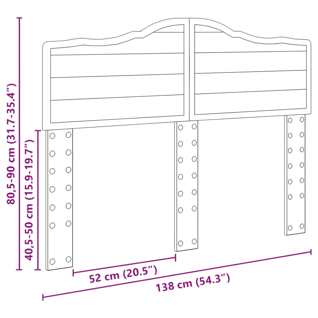 Testiera | Testata Rovere fum¨¦ Legno multistrato