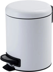 Contenitore per rifiuti piccolo bianco - compatto e stile - 1 pezzo