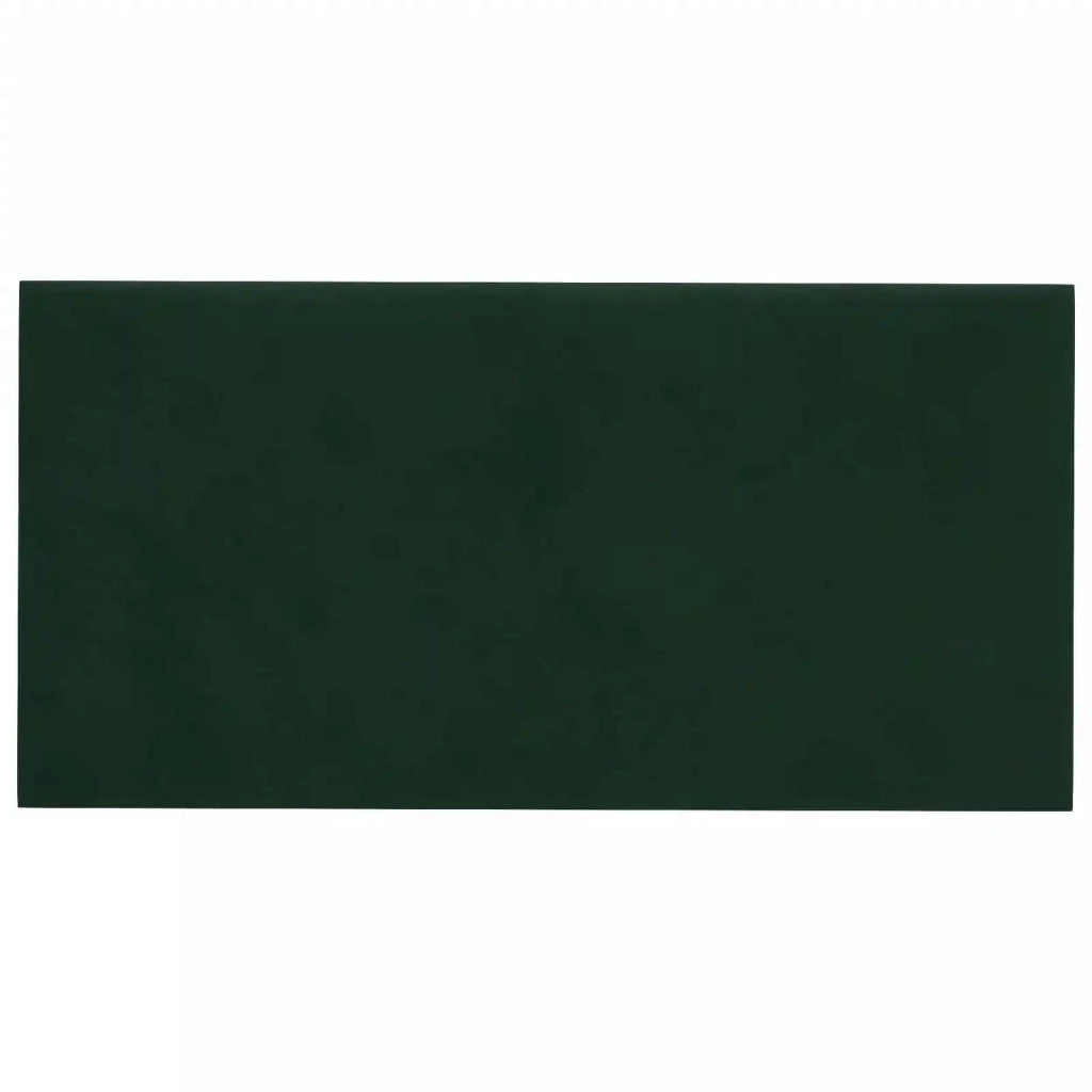 Testiera | Testata da Parete 12 pcs Verde Scuro Velluto